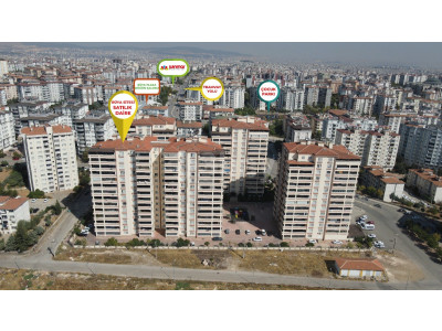 KARATAŞ RÜYA SİTESİ 2,5+1 HARİKA KONUMA VE MANZARAYA SAHİP DAİRE